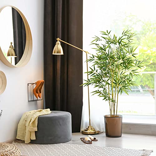 Kazeila 2 Pack Artificial Bamboo Plants Trees Outdoor 140cm Fake Plant Decorative Artificial Plants Indoor Outdoor Home Office Garden 2 Kazeila 2 Pack Artificial Bamboo Plants Trees Outdoor 140cm Fake Plant Decorative Artificial Plants Indoor Outdoor Home Office Garden - Image 2