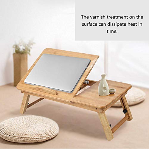 Laptop Stand Holder Adjustable,Bamboo Portable Folding Laptop Desk, Portable Foldable Wooden Bamboo Laptop Table for Sofa Bed Office, 2 Sizes to Choose From(50 * 30cm) 7 Laptop Stand Holder Adjustable,Bamboo Portable Folding Laptop Desk, Portable Foldable Wooden Bamboo Laptop Table for Sofa Bed Office, 2 Sizes to Choose From(50 * 30cm) - Image 7
