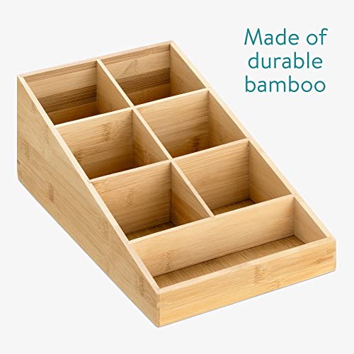 Navaris Coffee Station Organiser - 7 Compartment Organiser for Sugar, Creamer, Tea Supplies - Office and Kitchen Countertop Organisation 6 Navaris Coffee Station Organiser - 7 Compartment Organiser for Sugar, Creamer, Tea Supplies - Office and Kitchen Countertop Organisation - Image 6