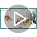 Navaris Coffee Station Organiser - 7 Compartment Organiser for Sugar, Creamer, Tea Supplies - Office and Kitchen Countertop Organisation 7 Navaris Coffee Station Organiser - 7 Compartment Organiser for Sugar, Creamer, Tea Supplies - Office and Kitchen Countertop Organisation - Image 7