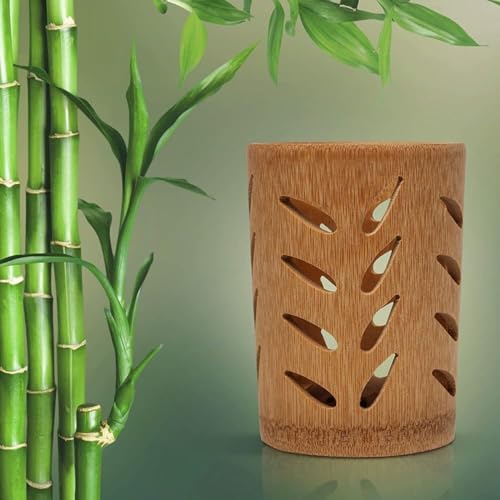 CWOQOCW Premium Bamboo Tube Toothbrush Cup Drainage Toothpaste Holder Seafood Decoration, (1181159865) 7 CWOQOCW Premium Bamboo Tube Toothbrush Cup Drainage Toothpaste Holder Seafood Decoration, (1181159865) - Image 7