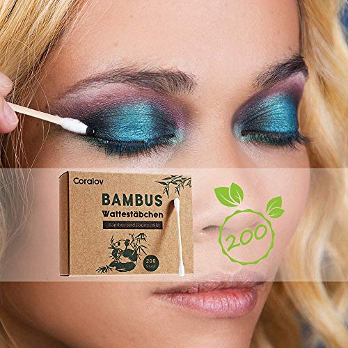 Ruboka Bamboo Cotton Buds | Pack of 5 (1000 Pieces) | 100% Cotton Double Ear Swabs | Sustainable & Eco Friendly | Plastic Free Environmentally Clean Packaging 6 Ruboka Bamboo Cotton Buds | Pack of 5 (1000 Pieces) | 100% Cotton Double Ear Swabs | Sustainable & Eco Friendly | Plastic Free Environmentally Clean Packaging - Image 6