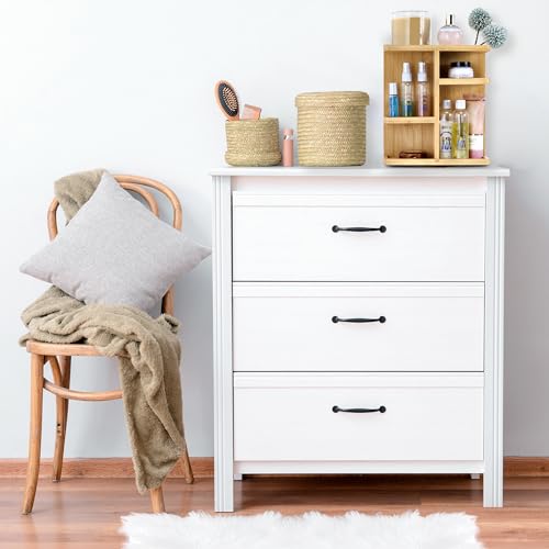 Sorbus 360° Makeup Organizer - Bamboo Wood Make Up Storage Carousel for Cosmetics, Skin Care Rotating Makeup Organizer for Vanity, Bathroom Storage 5 Sorbus 360° Makeup Organizer - Bamboo Wood Make Up Storage Carousel for Cosmetics, Skin Care Rotating Makeup Organizer for Vanity, Bathroom Storage - Image 5