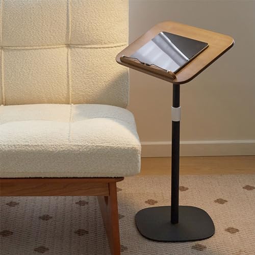 Music Stand Height Adjustable Wooden Book Reading Stand Holder Foldable Laptop Stand for Kitchen, Bed Typing Hands-Free Page Holder and Organizer Portable Desk for books, Music and Recipes 5 Music Stand Height Adjustable Wooden Book Reading Stand Holder Foldable Laptop Stand for Kitchen, Bed Typing Hands-Free Page Holder and Organizer Portable Desk for books, Music and Recipes - Image 5