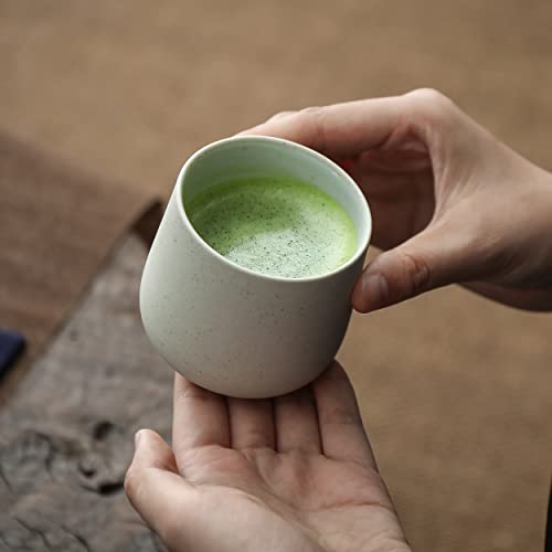 TEANAGOO Matcha Whisk,9 Pcs Ceramic Matcha Set,Matcha Kit for Ceremony,Matcha Tea Set for Making Breakfast/Matcha Latte,Matcha Whisk and Bowl Set with 2 Matcha Cups(7.2oz),Gift for Matcha Lover 5 TEANAGOO Matcha Whisk,9 Pcs Ceramic Matcha Set,Matcha Kit for Ceremony,Matcha Tea Set for Making Breakfast/Matcha Latte,Matcha Whisk and Bowl Set with 2 Matcha Cups(7.2oz),Gift for Matcha Lover - Image 5