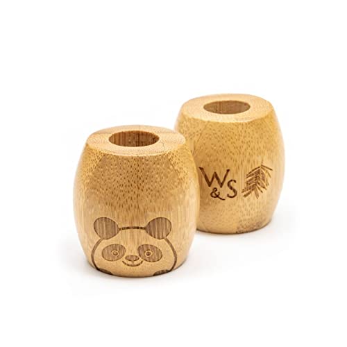 Wild & Stone | Bamboo Toothbrush Holder | Sustainably Made Toothbrush Stand | Eco-Friendly & Biodegradable | Child 4 Wild & Stone | Bamboo Toothbrush Holder | Sustainably Made Toothbrush Stand | Eco-Friendly & Biodegradable | Child - Image 4