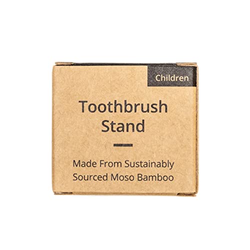 Wild & Stone | Bamboo Toothbrush Holder | Sustainably Made Toothbrush Stand | Eco-Friendly & Biodegradable | Child 5 Wild & Stone | Bamboo Toothbrush Holder | Sustainably Made Toothbrush Stand | Eco-Friendly & Biodegradable | Child - Image 5