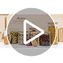 Xtulina 750ML Glass Kitchen Storage Jars, Airtight Storage Containers with Wooden Lid Set of 3 7 Xtulina 750ML Glass Kitchen Storage Jars, Airtight Storage Containers with Wooden Lid Set of 3 - Image 7