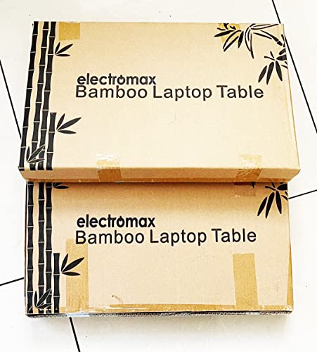 electromax Bamboo Foldable Laptop Desk Bed Table Tray,Built-in 2 USB Fans. Notebook Tablet Sofa Table Stand,Height & Angle Adjustable,with Drawers,Can Be Used as a Breakfast Tray or Drawing Table 7 electromax Bamboo Foldable Laptop Desk Bed Table Tray,Built-in 2 USB Fans. Notebook Tablet Sofa Table Stand,Height & Angle Adjustable,with Drawers,Can Be Used as a Breakfast Tray or Drawing Table - Image 7
