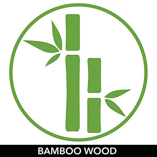 mDesign Set of 4 Storage Box for the Bathroom – Practical Bamboo Box for Bathroom Accessories – Wooden Box for Makeup, Razors, Lotions etc. – Natural 5 mDesign Set of 4 Storage Box for the Bathroom – Practical Bamboo Box for Bathroom Accessories – Wooden Box for Makeup, Razors, Lotions etc. – Natural - Image 5
